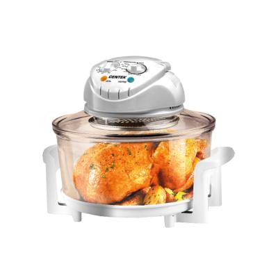 Аэрогриль, Centek, CT-1456, <12+5л>, 1400Вт, Таймер 90 мин, Max 250°, 2 решетки, Белый