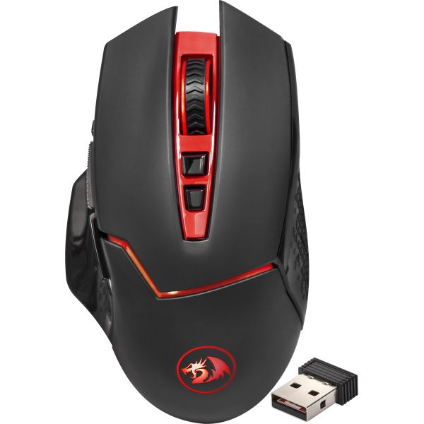 Мышь беспроводная игровая Redragon Mirage (черный) USB, 8 кнопок, 4800 dpi, НОВИНКА!