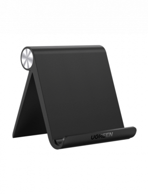 Подставка-держатель для телефона UGREEN LP115 Multi-Angle Adjustable Portable Stand for iPad (Black)
