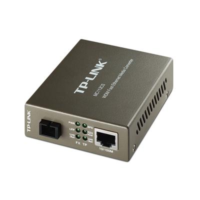 Медиаконвертер, TP-Link, MC112CS, WDM, с 1 портом 10/100Base-TX и 1 портом 100Base-FX с разъемом SC 