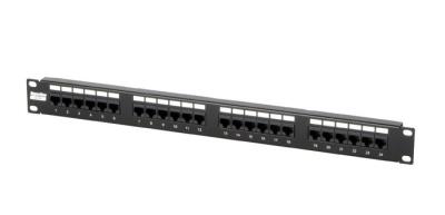 Патч-панель MFICO MF-EPP-48B 48-порт кат.5e. RJ-45 T568Aamp;B, 19quot;, высота 2U