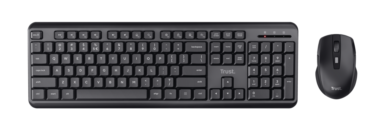 Комплект офисный Trust Ody беспроводные клавиатура+мышь