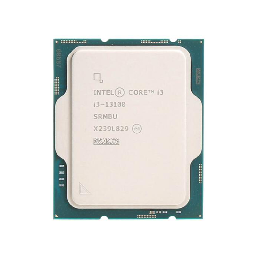 Процессор, Intel, i3-13100 LGA1700, оем, 12M, 3.40 GHz, 4/8 Core Raptor Lake, 60 (89) Вт, UHD730