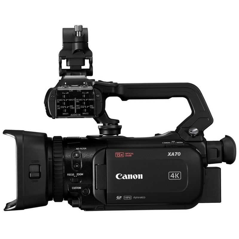 Видеокамера Canon XA60 (1.0" 4K CMOS Camcorder, 15x Zoom, HDMI, f/2,8 - 4,5)