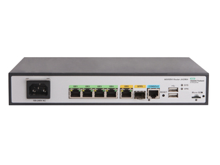 Маршрутизатор JH300A HPE FlexNetwork MSR958 1GbE and Combo 2GbE WAN 8GbE LAN Router (1xWAN, 8xLAN, 1