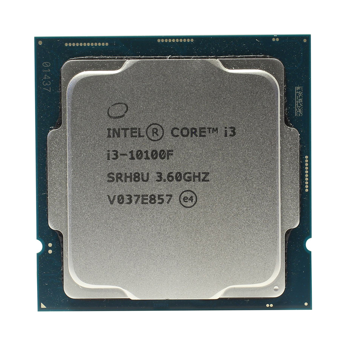 Процессор, Intel, i3-10100F LGA1200, оем, 6M, 3.60 GHz, 4/8 Core Comet Lake, 65 Вт, без встроенного 