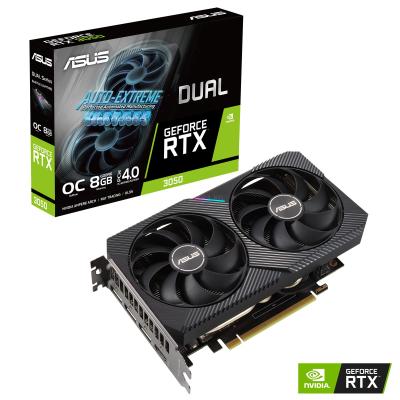Видеокарта ASUS GeForce RTX3050 OC GDDR6 8GB 128-bit HDMI 3xDP DUAL-RTX3050-O8G-V2