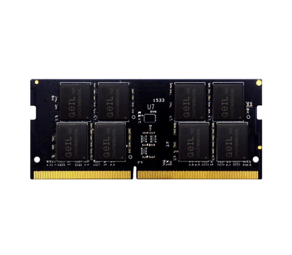 Оперативная память для ноутбука 16Gb DDR4 2666MHz GEIL SO-DIMM 19-19-19-43 GS416GB2666C19SC
