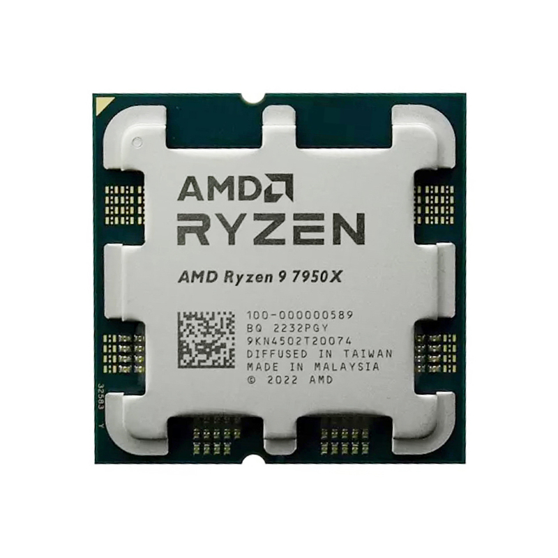 Процессор AMD Ryzen 9 7950X 4,5Гц (5,7ГГц Turbo) 16С/32T 64MB L3 170W-230W AM5 OEM 100-000000514