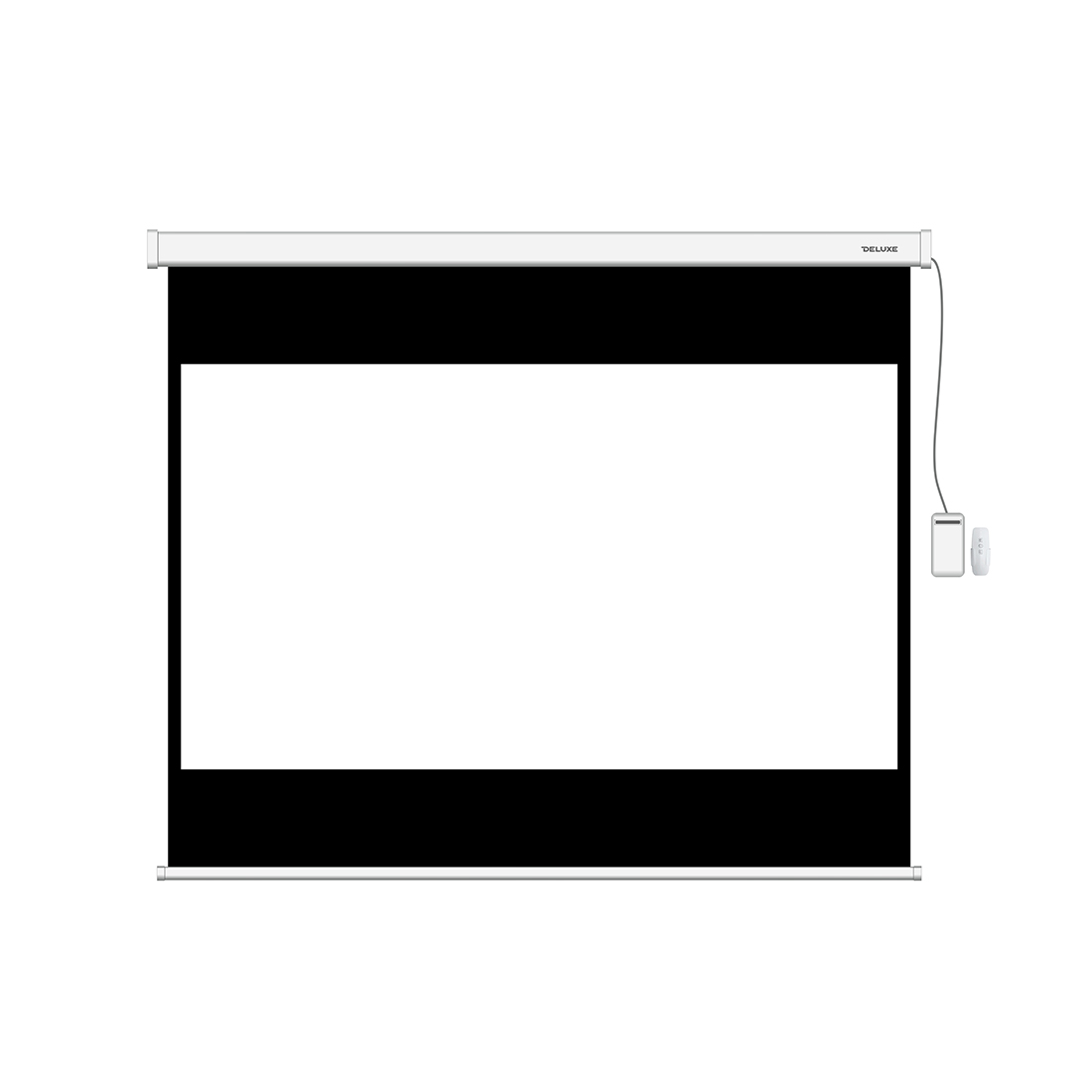 Экран моторизированный, Deluxe, DLS-ERC274х206W, Настенный/потолочный, Рабочая поверхность 266x198 с