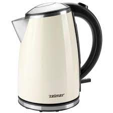 Электрический чайник Zelmer ZCK1274E цвет бежевый срок гарантии 2 года